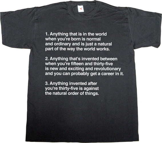 douglas adams The Hitchhiker's Guide to the Galaxy technology mac OSX apple t-shirt ephemeral-t-shirts