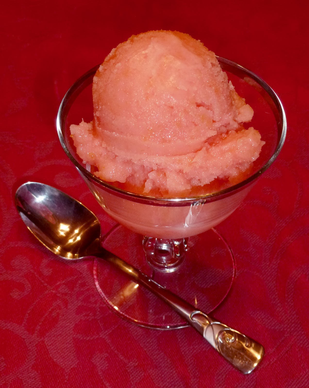 A Savory Table Pink Grapefruit Gelato