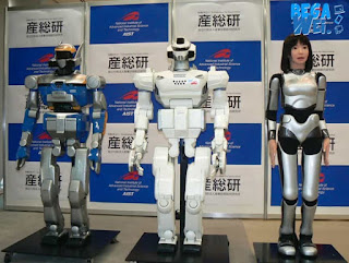 Robot manusia asal jepang Robot manusia asal jepang