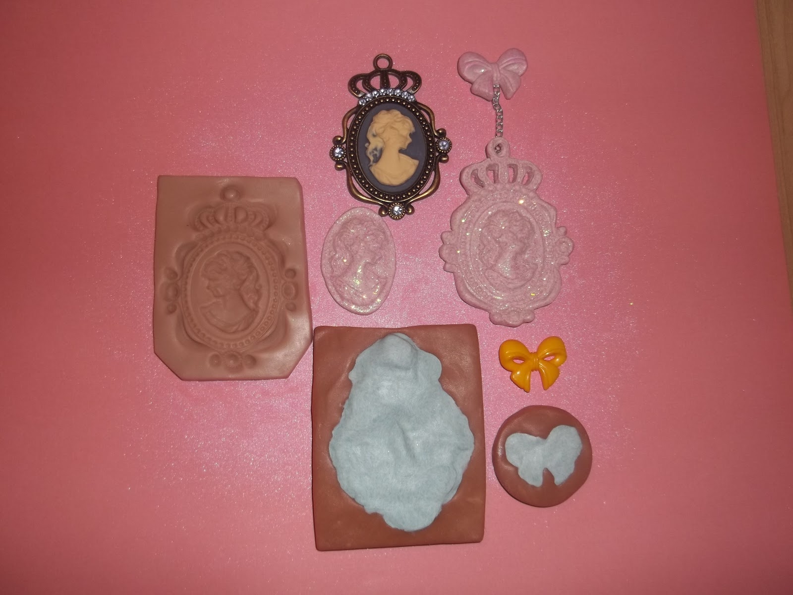Creating with Amazing Mold Putty, Resin, Paper Clay, Sculpey and UTEE