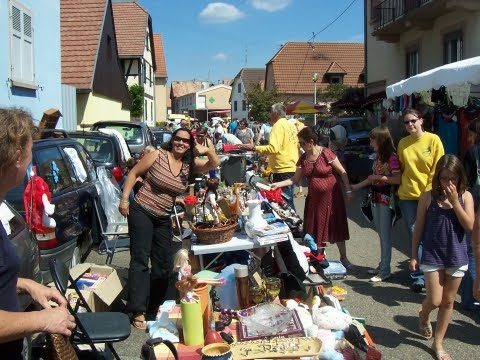 Flohmarkt im Elsass