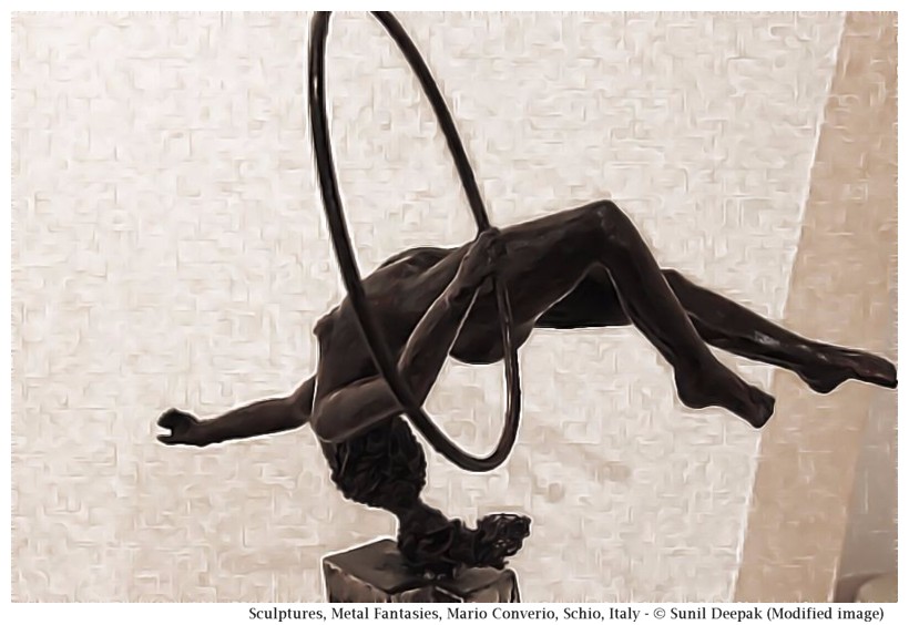 Arre Kya Baat Hai Mario Converio and his iron sculptures