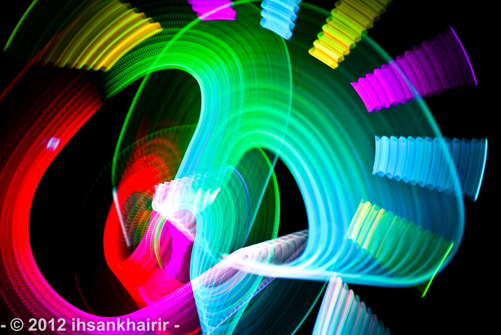 Colorful Light Painting [Photography] IHSAN KHAIRIR