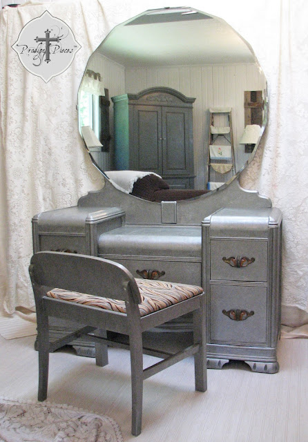 Power of Paint: Zinc Vanity from Prodigal Pieces Zinc Vanity from Prodigal Pieces