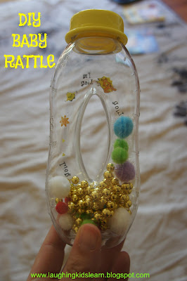 Mom And Kids: DIY Baby Rattle