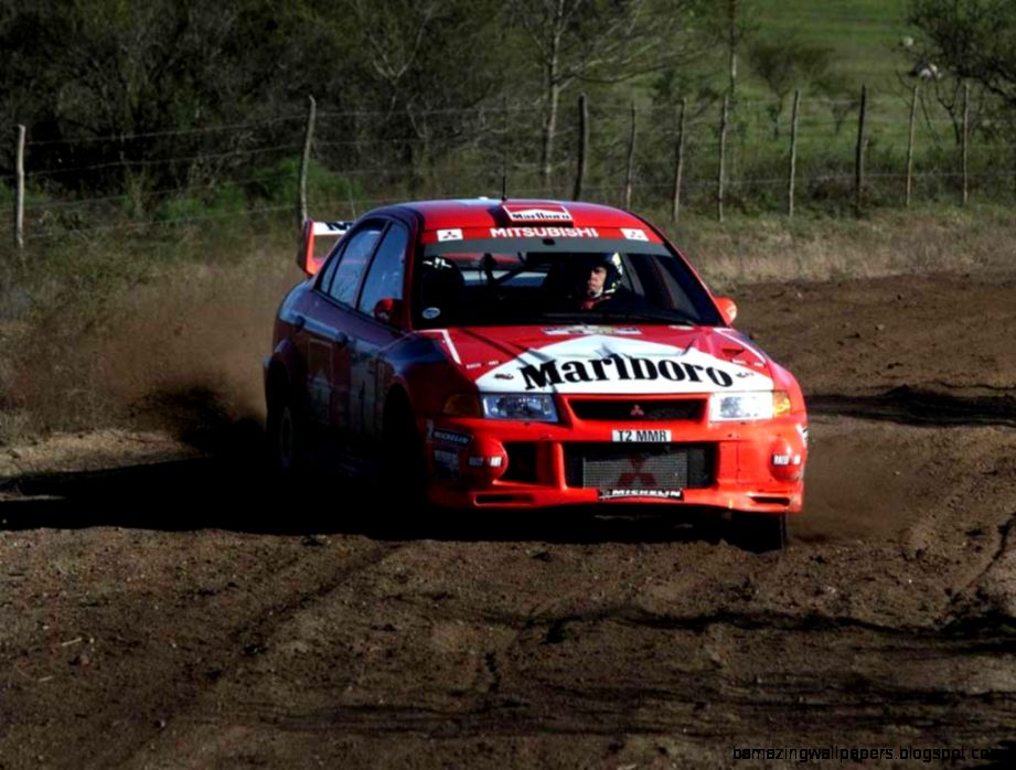 Mitsubishi Evo Rally Car