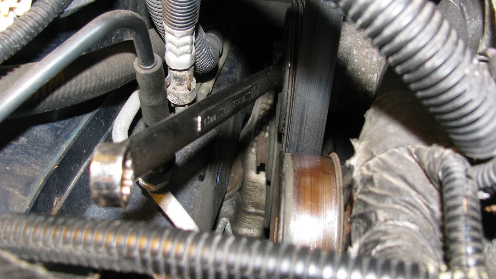 The Original Mechanic: Replacing the serpentine belt on a 3.0L Dodge