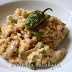 Risotto de cerdo ibérico y pimientos de Padrón