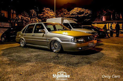 Santana Rebaixado Rodas BBS 18"