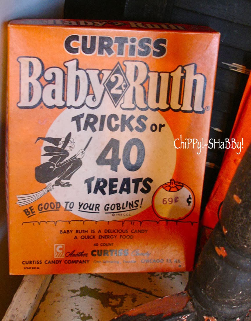 ChiPPy! SHaBBy! ViNtaGe Halloween CANDY BOXES...