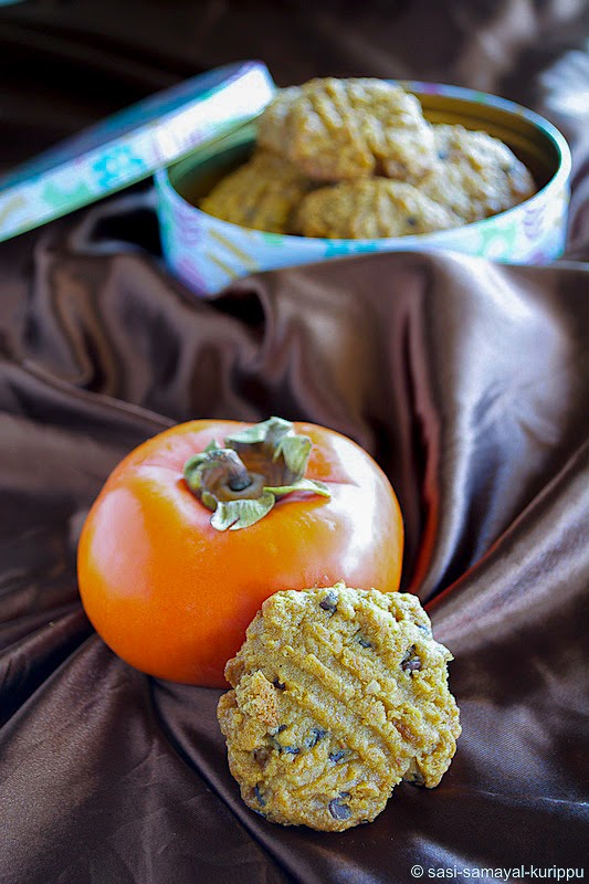SASI'S KITCHEN "Fuyu" Persimmon cookies