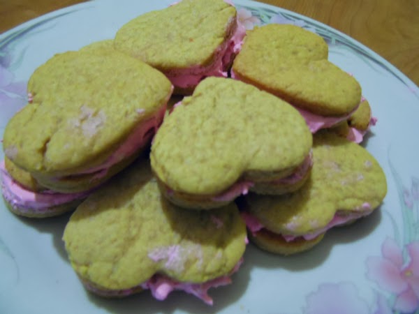 galletas en San Valentín