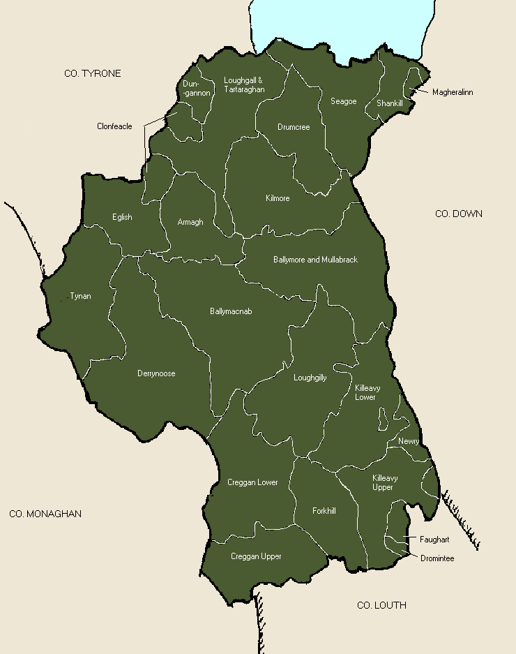 Map Of Ireland City Regional Political