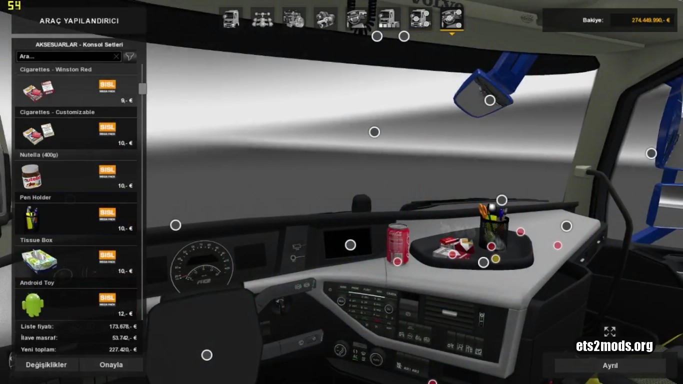 New Volvo 2012 Accessories + Interior v 3.2 New Volvo 2012 Accessories + Interior v 3.2