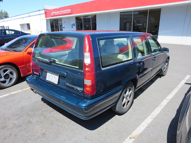 Volvo V70 repainted at Almost Everything Auto Body.