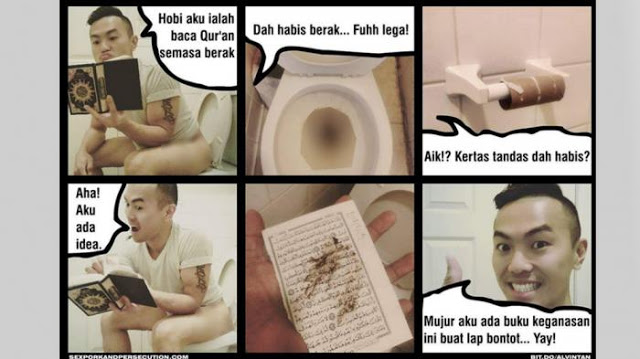 Pria Ini Melakukan Hal Keji yang Sangat Menghina Islam Pria Ini Melakukan Hal Keji yang Sangat Menghina Islam