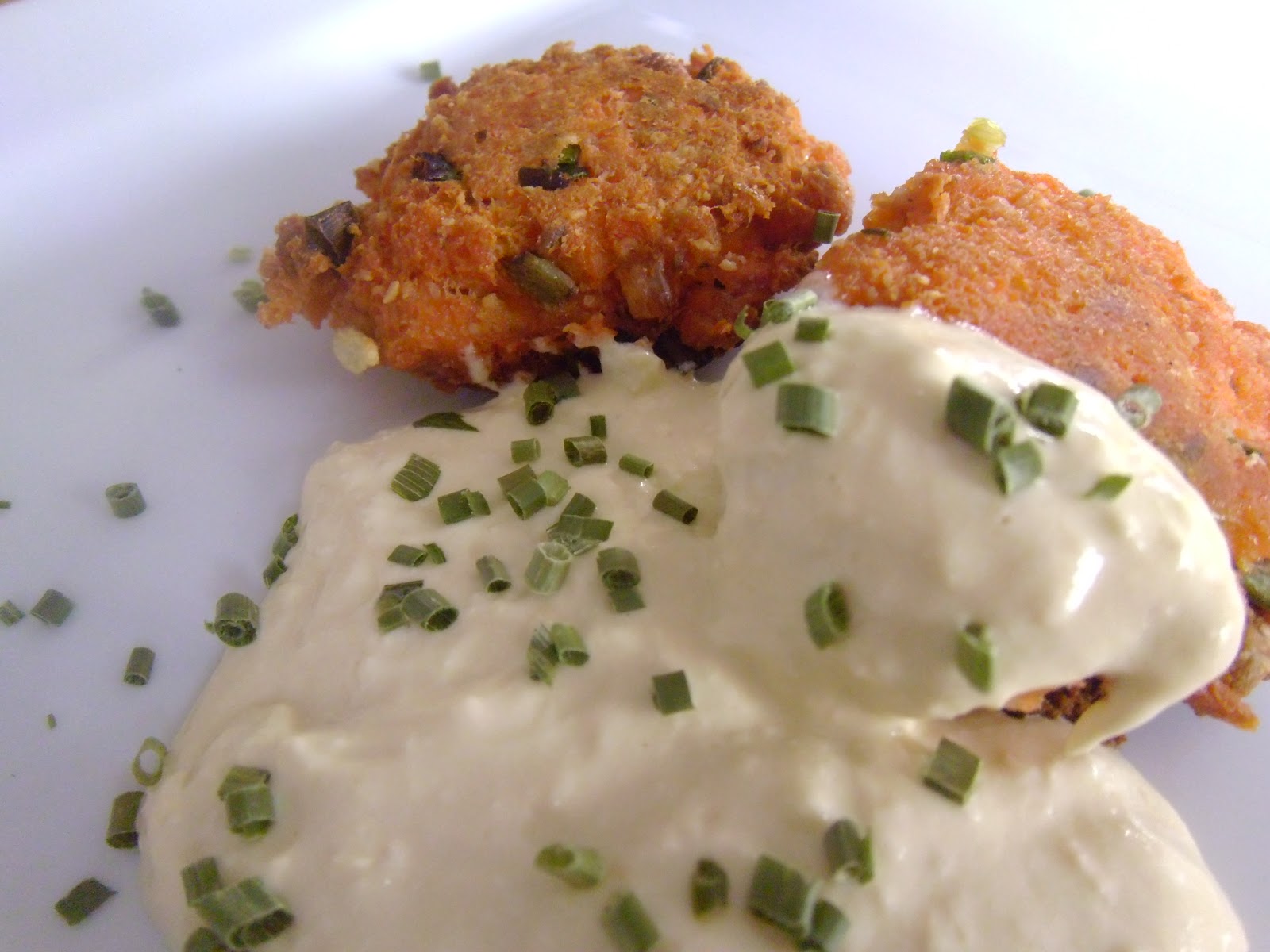 Healthy And Tasty Salmon Cakes with Ginger Sauce
