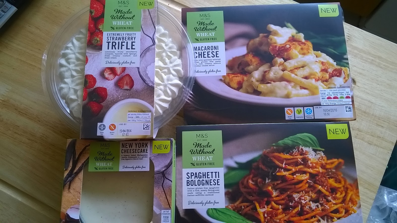 Good Food, Great Fun and Gluten Free Marks and Spencer's Made Without