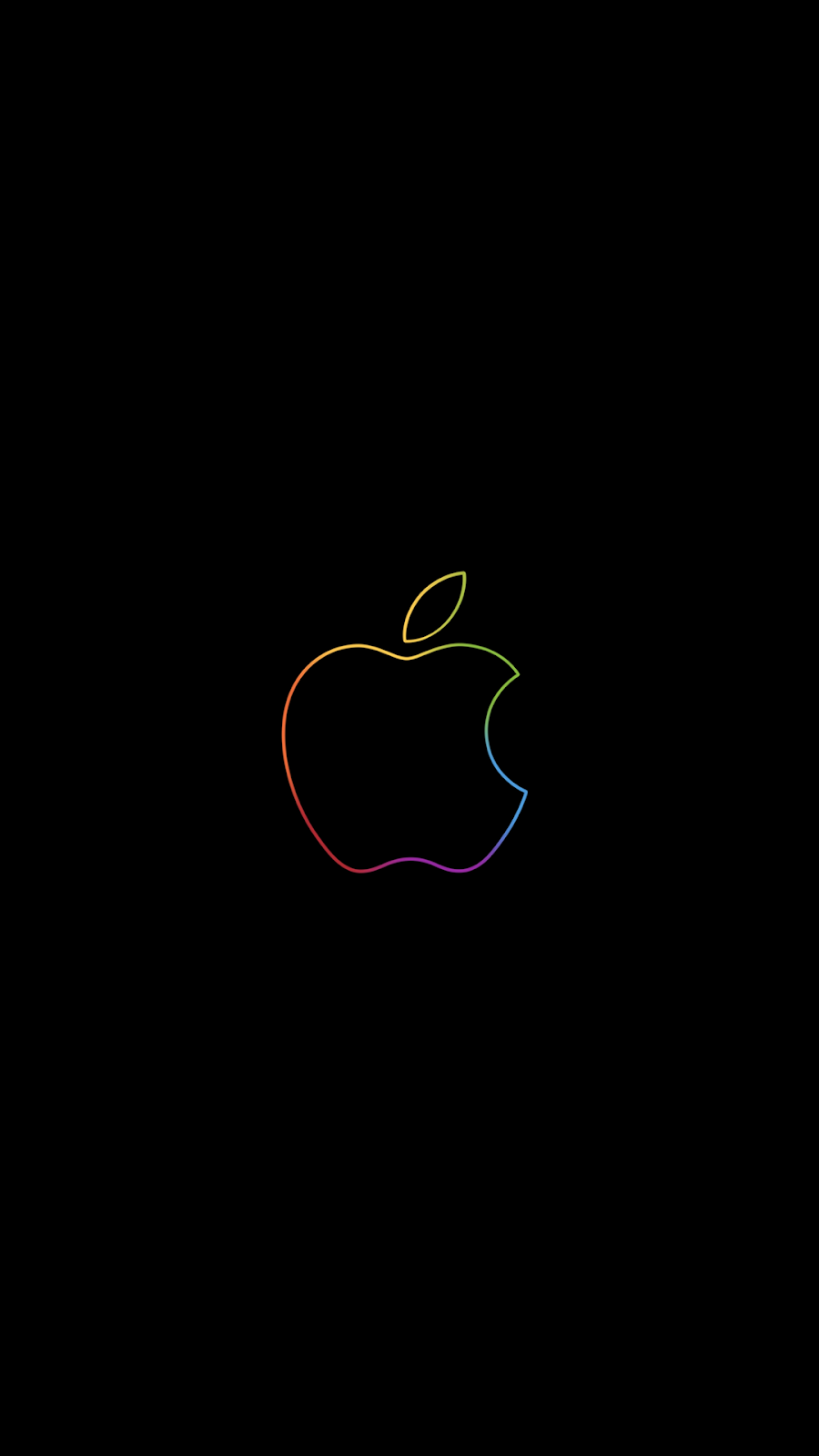 We’ll be right back Apple logo Wallpaper [iPhone all version]