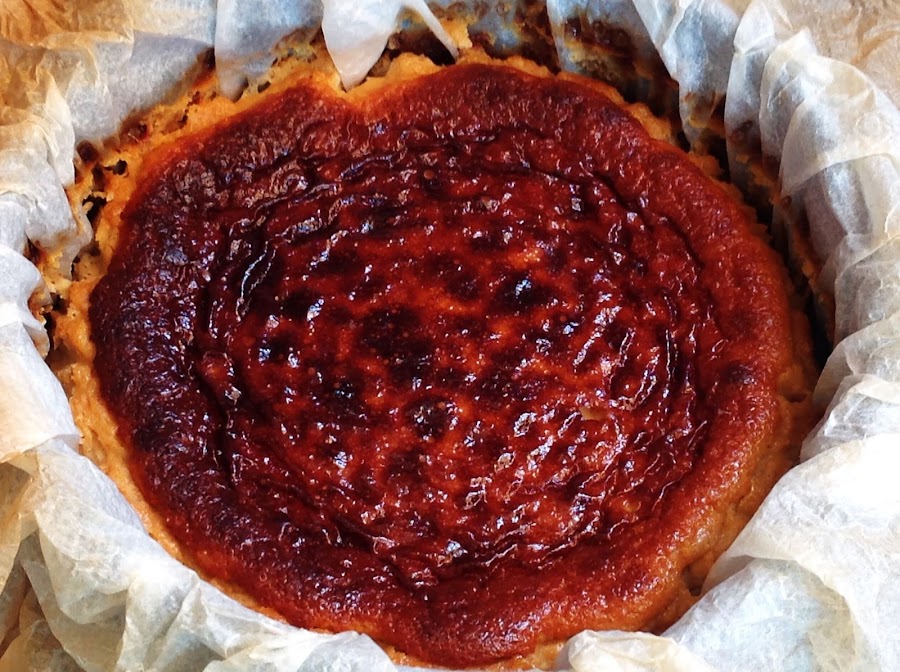 TARTA DE QUESO LIGERA CON THERMOMIX