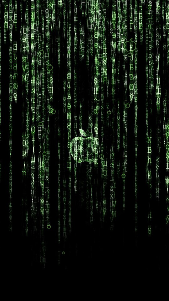 The Matrix Apple  Galaxy Note HD Wallpaper