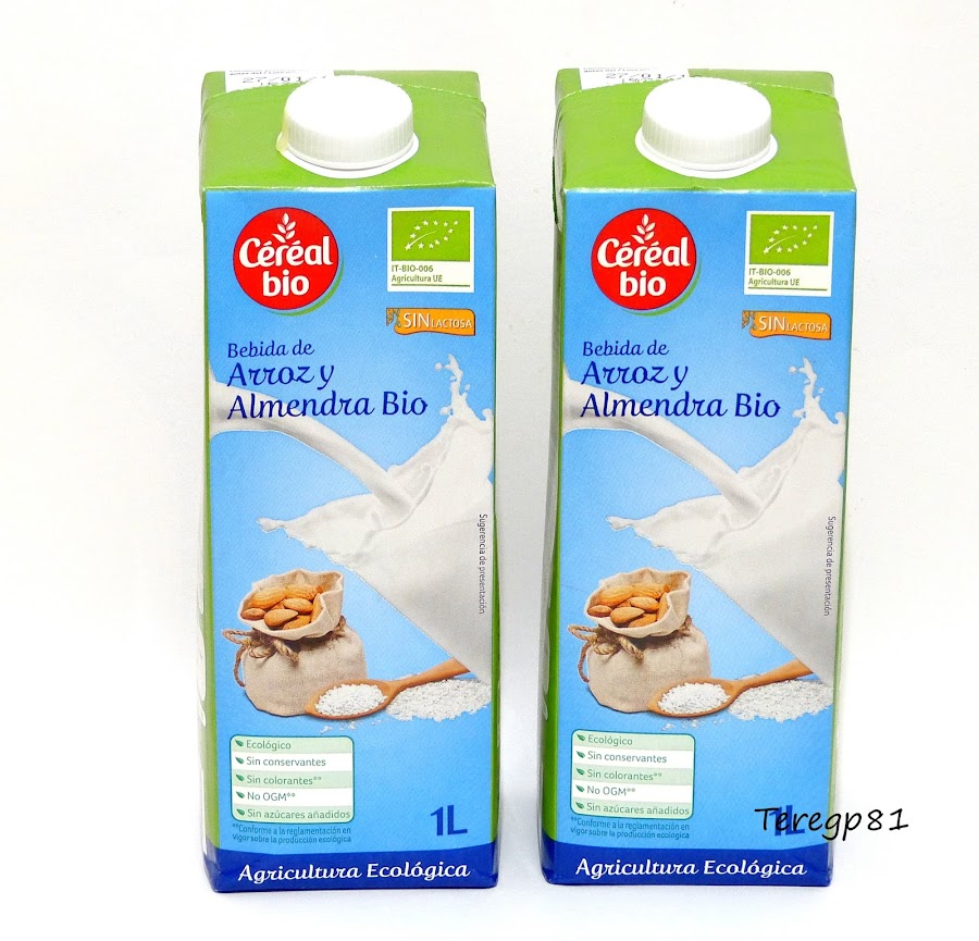 cereal bio bebida de arroz y almendra bio