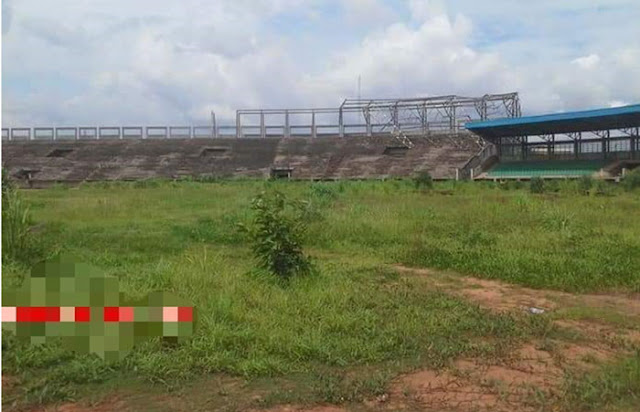 Stephen Stadium before its renovation by Governor Okowa