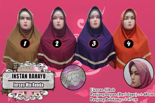 Jilbab instan terbaru, modern dan modis dijual murah grosiran