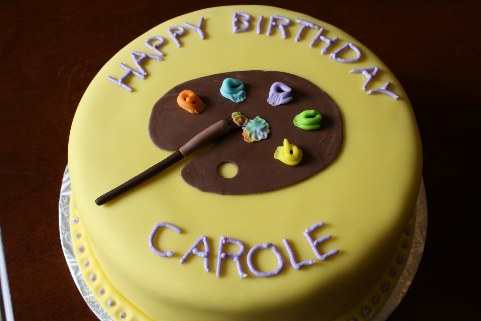 CC's Cake Decorating Painters Cake