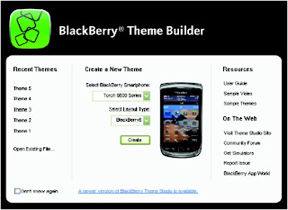 Create BlackBerry Theme BlackBerry® Theme - The BlackBerry® Theme Studio
