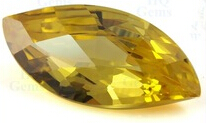 Leaf_shaped_Golden_Yellow_Checker_CZ_Stones_China_Factory
