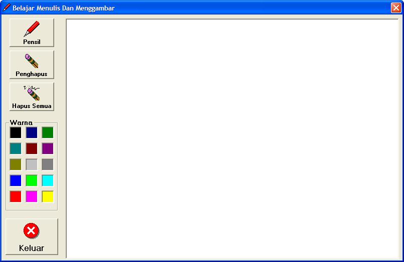 Make a simple Paint program with VB 6 Indahnya Berbagi