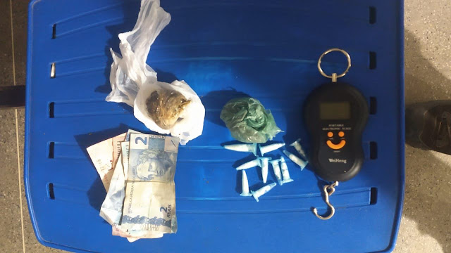 Suspeito de tráfico de drogas é preso pela 24ª CIPM em Saúde; Operação 'Sertão Avançado'