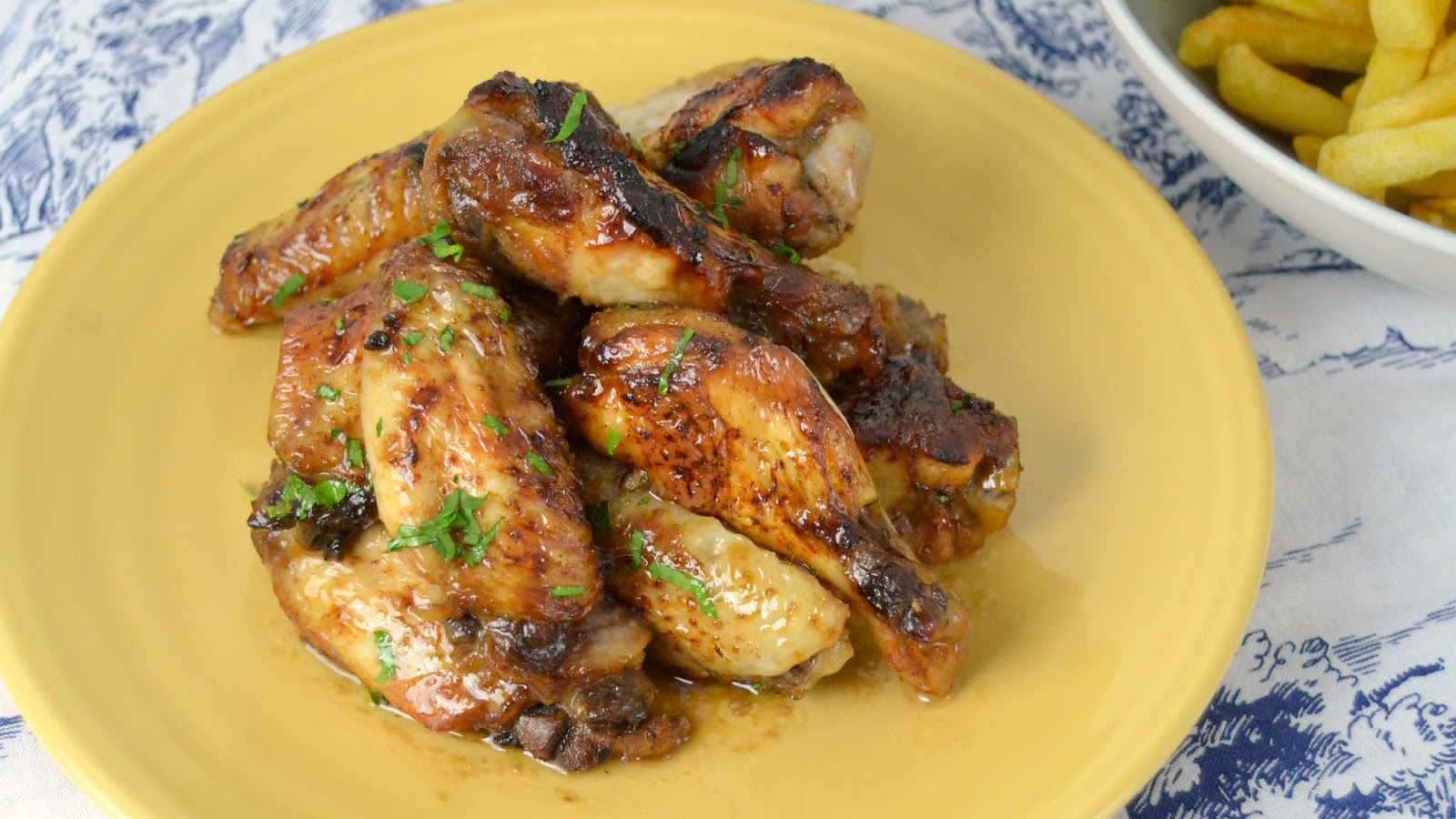 Alitas de pollo al horno con miel y soja | Cuuking! Recetas de cocina