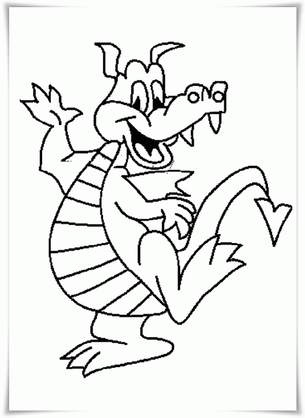 Ausmalbilder zum Ausdrucken: Ausmalbilder Drachen