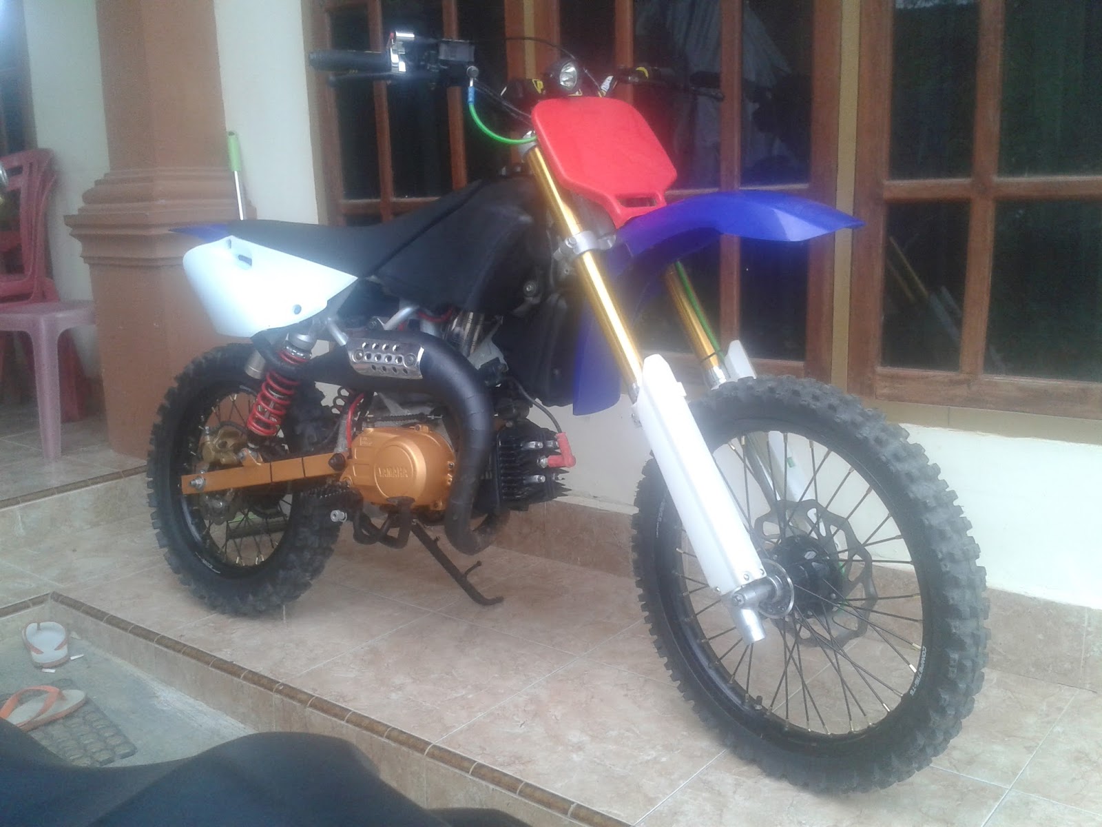 81 Modifikasi  Motor Bebek Pake Stang Trail  Modifikasi  Trail 