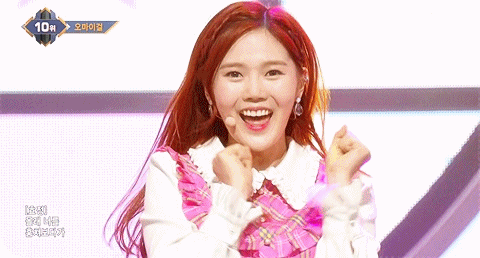 오마이걸 20170511 엠카운트 다운 무대.gif | 인스티즈