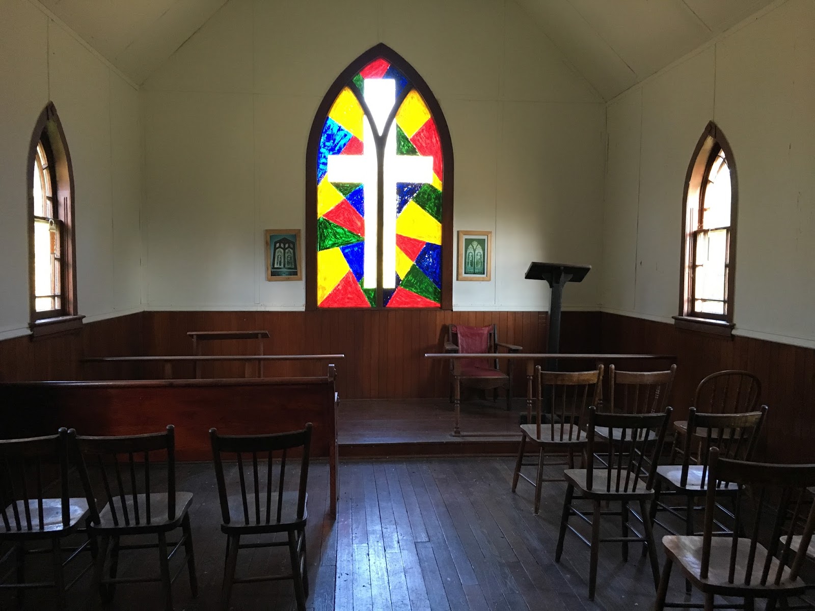 West of the 5th St. Helen's Anglican Church