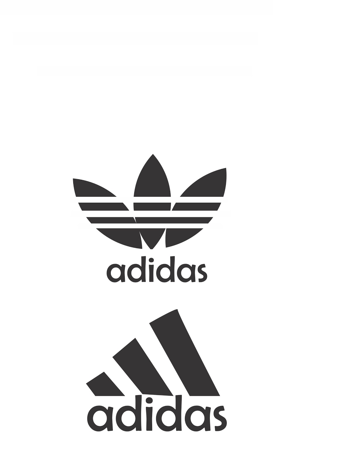 Practicas De CorelDraw: Logotipo de Adidas