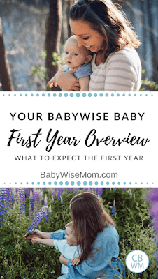 Overview of the your Babywise baby's first year. Know how many feedings to have, when to drop feedings, how many naps baby should have, and how long to expect naps to be. Overview of the your Babywise baby's first year. Know how many feedings to have, when to drop feedings, how many naps baby should have, and how long to expect naps to be.