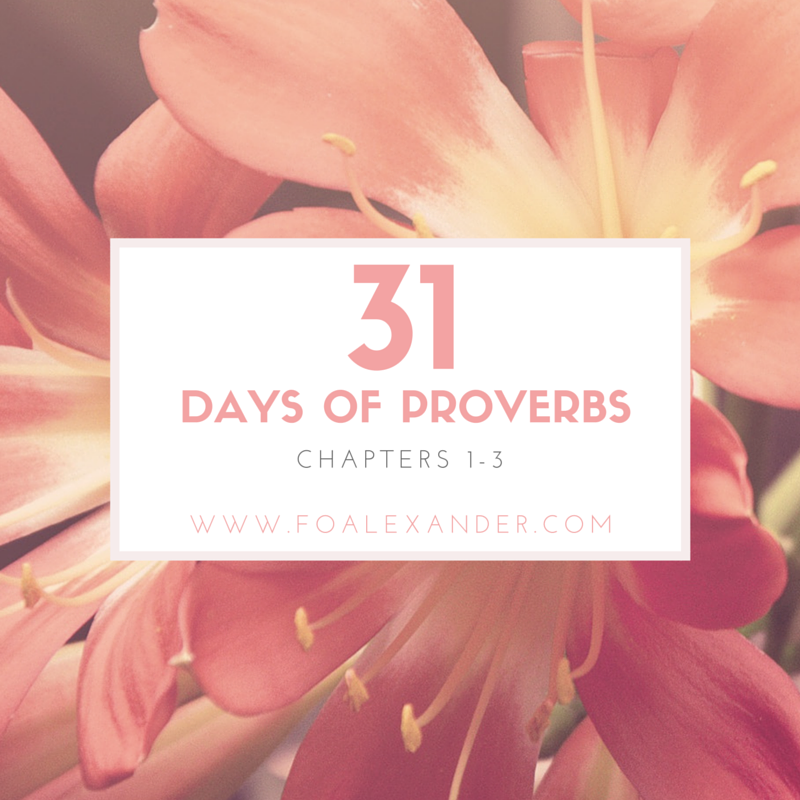 chapter 3 book of proverbs