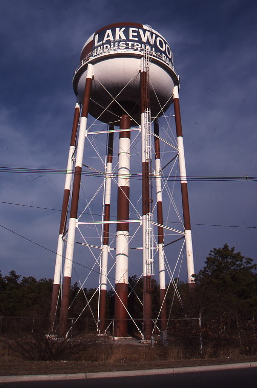 Water Tower in Lakewood Industrial Park