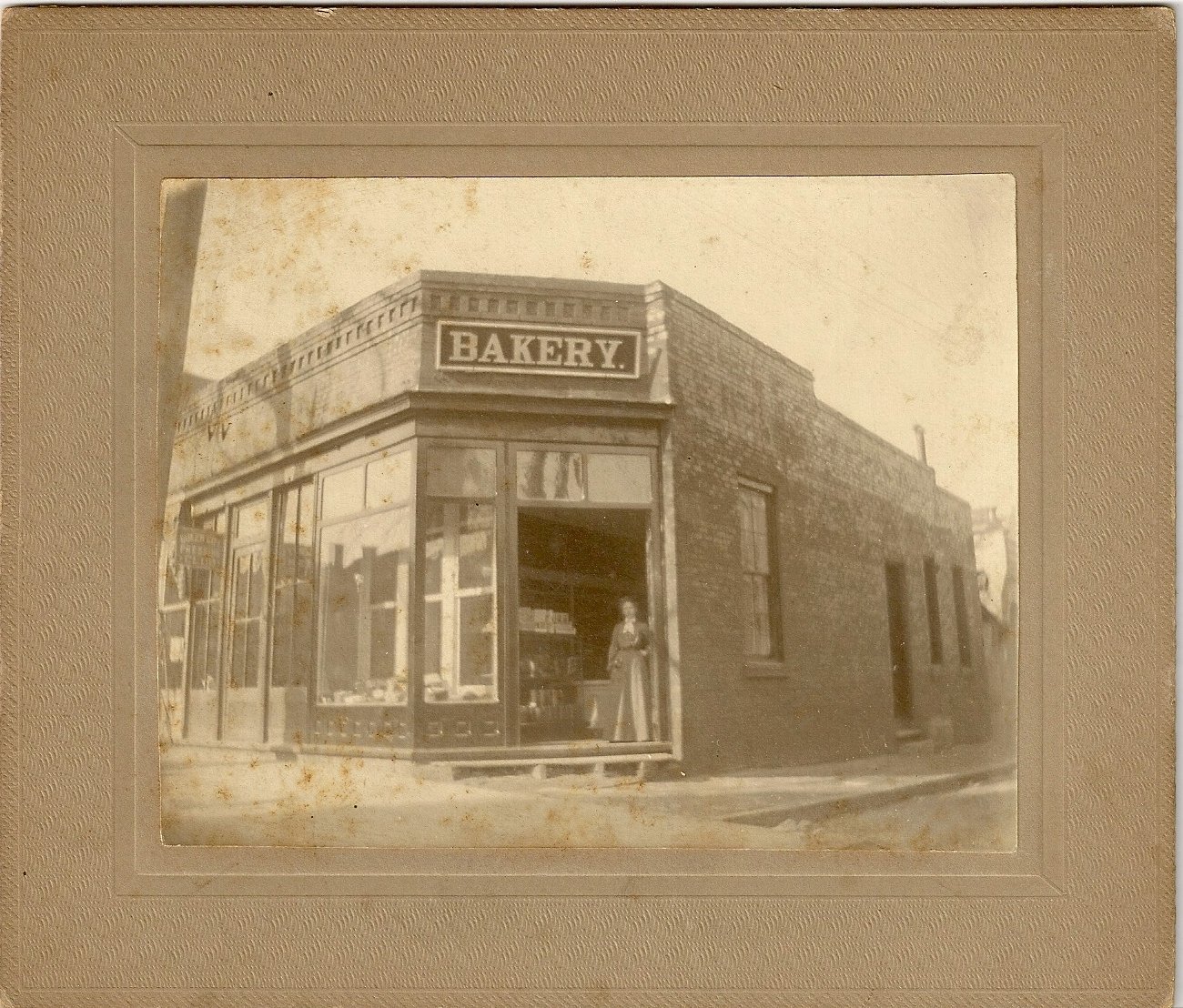Shaking Paper Photographs of Bakery on 5th Street, Charlotte, NC