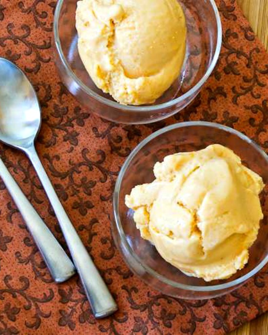 Kalyn's Kitchen® LowSugar and FatFree Fresh Peach Frozen Yogurt