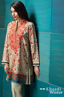 Khaadi Fall-Winter Collection 2016-17 Vol-1 Dresses for Women