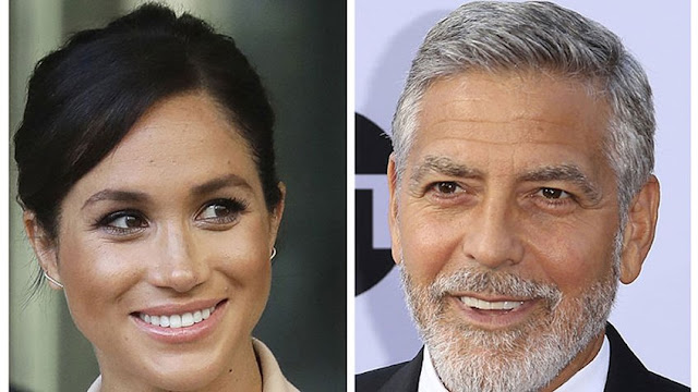 George Clooney advierte que Meghan Markle está siendo acosada como Diana de Gales