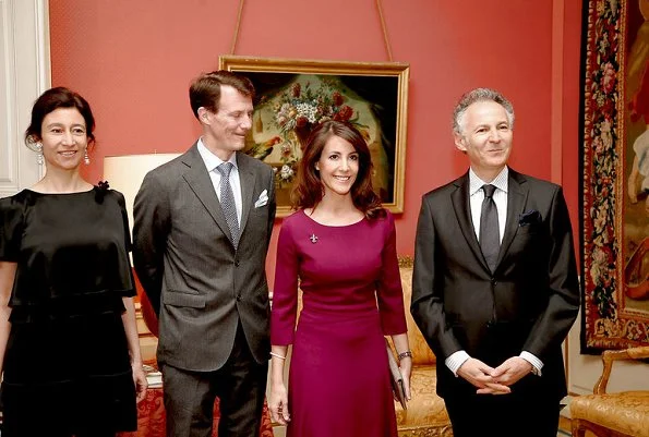 Princess Marie of Denmark received the National Order of the Legion of Honour by a ceremony held at French Embassy in Denmark.