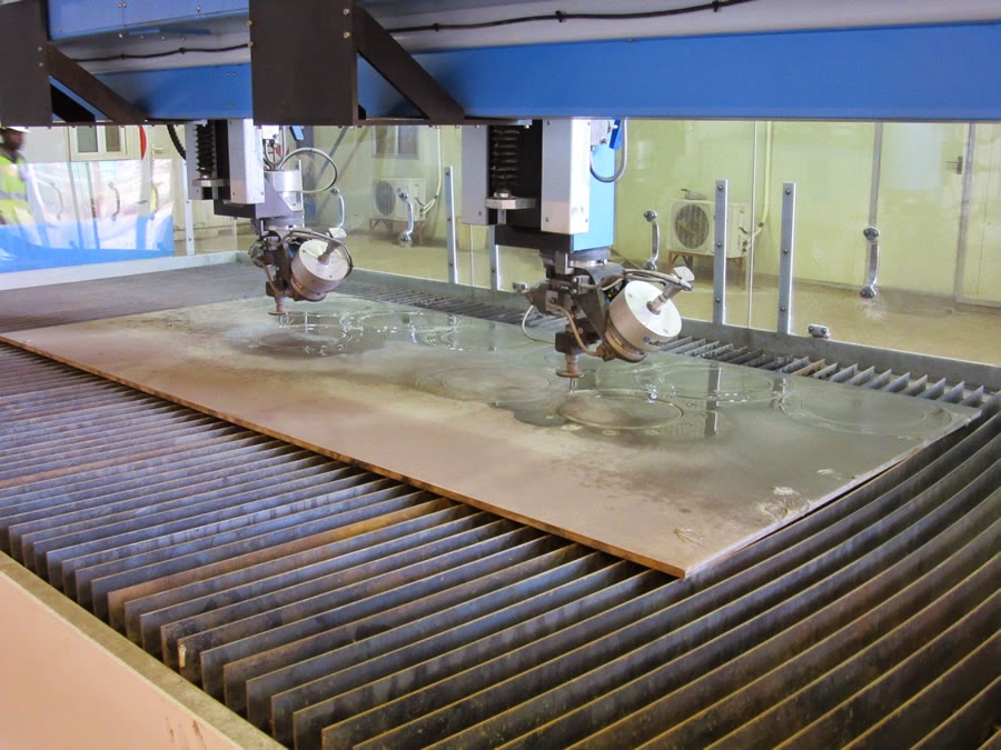 Water Jet Machines by Jet Edge DRC Copper Mine Installs Jet Edge Water