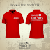 Download Mockup Kaos Red Polo Shirt CDR File Free - Jualdesainku