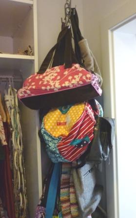 Evita Creativ: Handtaschen-Aufbewahrung